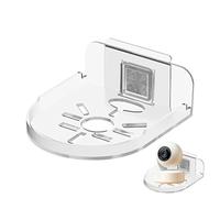 Estante para monitor de bebé, soporte de pared para cámara, estante pequeño para colgar en la pared, soporte de montaje en techo de pared de estilo japonés para cámara de máquina de bolas de seguridad