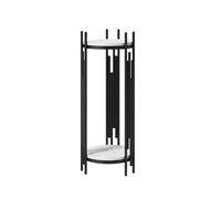 Estante para Plantas, Expositor De Flores, Soporte para Flores De Interior para Patio, Porche, Jardín, Balcón, Oficina, Sala De Estar, Moderno.(Black,31 * 31 * 70cm)