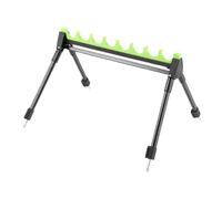 Estante para Postes de Tierra, de Almacenamiento portátil para s de con 12 Ranuras, Ajustable para s de para Agua Salada Durante Viajes al Aire Libre