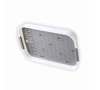 Estante para Secar Platos Enrollable sobre el Fregadero, Estante para Secar Platos Pequeño, Estante para Secar Platos, Tablero de Drenaje para Fregadero de Cocina Pequeño,