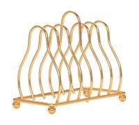 Estante para tostadas de acero inoxidable para 6 rebanadas, soporte para tostadas, soporte para rebanadas de pan