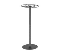Estante Para Trofeos: Soporte De Mesa Giratorio, Estante Para Exhibición De Premios De Altura Ajustable | Base Negra De Acero 20cm Ajustable Hasta 54cm Gimnasia Lucha Danza Natación Baloncesto Pista D
