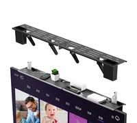 Estante para TV, estante para estante | para escritorio, soporte de pantalla de ordenador para cajas multimedia, consola de juegos