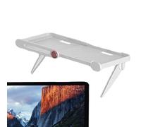 Estante para TV, Soporte de Panel Plano Ancho Ajustable sin Taladro, Estante para de Cables de enrutador, Control Remoto, Consola de Juegos, Altavoces de teléfono