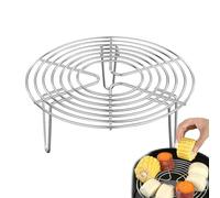 Estante para vaporizador, soporte multifuncional de acero inoxidable, herramientas lavables, estantes de cocina para albóndiga, huevo, parrilla, bollo