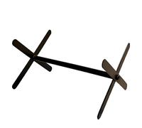 Estante para vino de mesa apilable, 1 unidades de soporte para botellas para frigorífico, universal, para frigorífico, para botellas, apilable, para cocina, frigorífico, encimera, negro