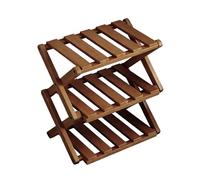 Estante para zapatos de madera, almacenamiento extensible ajustable, plegable, multinivel, estante para zapatos, para uso doméstico, interior, oficina, estudio, familia, amigos, adultos, hombres y