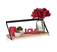 Estante pared estilo industrial Balda flotante madera Repisa pared marco metal