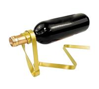 Estante Pequeño para Vinos | Estante Flotante para Vino,Diseño En Cinta Metálica para Exponer Licores, para Whisky Y Bodas, Ahorrador De Espacio, Decorativo Y Almacenamiento En Cocina