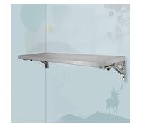 Estante plegable de acero inoxidable para camiones de alimentos, soporte de pared para ventanas de concesión, 60 cm de longitud