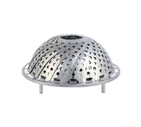 Estante plegable fácil de limpiar hecho de acero inoxidable inoxidable perfecto para el uso diario en la cocina de tu hogar (22 cm)