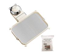 Estante plegable para filtro de fregadero, colador de de alta esta de recogida de residuos de esquina para cocinas profesionales, recolector de alimentos sin obstrucciones para