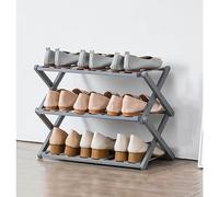 Estante plegable, soporte multifuncional que ahorra espacio para pasillo, dormitorio y jardín, solución de almacenamiento versátil para zapatos, calzado y accesorios