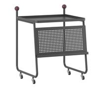 Estante portátil de almacenamiento al vacío con ruedas para un fácil acceso en la sala de estar, la cocina y la oficina