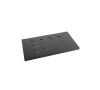 Estante Rack 1U - Lanberg - AK-1002-B - 465x300 mm - 120 kg - Negro