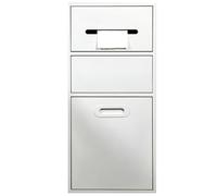 Estante rectangular empotrable impermeable de almacenamiento para baño, nicho montado en la pared con puerta para cocina y baño