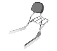 Estante Respaldo Trasero Motocicleta Respaldo Pasajero Portaequipajes Kit Almohadilla para Shadow para Ace VT400 para VT750 C2 RC44 VT750C