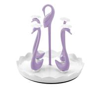 Estante Secador de Botellas - Bandeja Soporte Para Goteo De Botellas Con Forma De - Soporte Secador de Vasos para Beber - Para Encimera de Cocina Comedor Viajes Camping Hotel Guardería Oficina