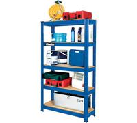 Estante Sin Tornillos De 5 Estantes 150Kg, Azul - CLARKE INTERNATIONAL