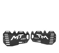 Estante Soporte Marco Lateral Trasero Motocicleta, Portaequipajes Soporte Bolsa Sillín para CFMOTO 450MT Ibex 450 2024-2025
