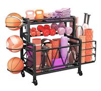 Estante Soporte Pesos Con Ruedas Soporte De Instrumentos Fitness Gimnasio Rack