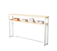 Estante Superior para Radiador Espacio de Almacenamiento de Doble Capa Mesa Auxiliar para Sofá con Estructura de Acero Reforzado Ideal para Almacenamiento y Decoración(Yellow,120 * 15 * 120cm)