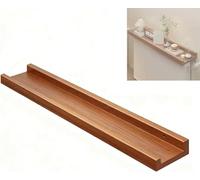 Estante Superior Para Radiador,Estante Radiador Sin Taladrar,Soportes Estante Del Radiador,Laterales Elevados,Cubre Radiadores Modernos Para Salón,Dormitorio,Despacho,Pasillo A,90x15cm/35x6in