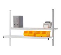 Estante superior RAU, gris luminoso RAL 7035