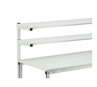 Estante superior Treston, adecuado para mesas de trabajo con estante superior