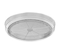 Estante transparente para almacenamiento de condimentos para tocadiscos de | Organizador de condimentos para gabinete, encimera, tarro, tocador, nevera, despensa, baño