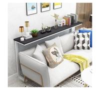 estante trasero del sofá Mesa estrecha para detrás del sofá, consola delgada que ahorra espacio, estante para guardar cosas al lado de la cama para espacios pequeños(O,31.5x8x31.5in/80x20x80cm)