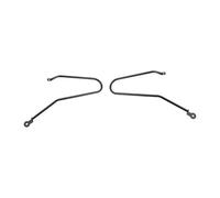 Estante Trasero Motocicleta para Bonneville T100 T120 Thruxton 1200 | Para Street Twin 900 Speed Twin 900 Soporte Bolsa Maletero Lateral Derecho/izquierdo, Acero Al Carbono