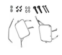 Estante Trasero para ZONTES ZT703 ZT703F ZT 703 703F Motocicleta Soporte Alforjas Caja Superior Portaequipajes Marcos Caja Trasera(Plata)