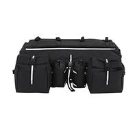 Estante trasero resistente al desgaste, paquete de equipo de equipaje suave para ATV, incluye bolsas extraíbles y fundas de botellas de agua, diseñado para almacenamiento, N.º 239