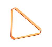 Estante triangular para piscina, accesorios de americano, estante de piscina de 8 bolas con alineación de bolas, triángulo de de PVC ABS con bordes lisos, equipo de juego de mesa