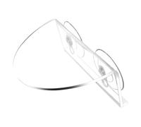 Estante vegetal para tanque de peces | Rastrillo de agua con saliente acrílico transparente para decoración de acuario con fuertes ventosas para decoración de varios niveles