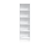 Estantería aglomerado blanco 180x52x25cm