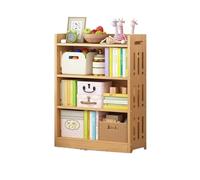Estantería Alta for Libros con 2 cajones y estantes Mueble de Almacenamiento for Sala de Estar Mueble de exhibición Independiente de Madera, 25 cm de Ancho(70 * 25 * 106cm)