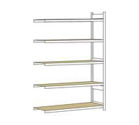 Estantería amplia, con tableros de aglomerado, altura 2000 mm SCHULTE, anchura útil 1500 mm