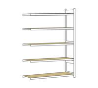 Estantería amplia, con tableros de aglomerado, altura 2000 mm SCHULTE, anchura útil 1500 mm