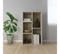 Estantería/Aparador Madera contrachapada Color Roble 50x25x80cm Salón Librerías