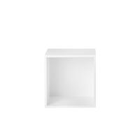 Muuto Módulo de estantería Stacked 2.0 con fondo. mediano blanco