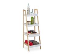Estantería baño 4 cestas Estante cuarto baño Estantería escalera Estante toallas