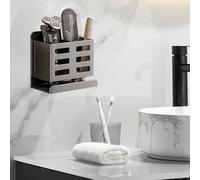 Estanteria Baño Autoadhesivo, Estanteria Ducha, Estante Ducha Sin Taladro, Alegría de Aluminio, Sencillo y Práctico, Gris (Monocular)