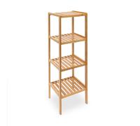 Estanteria baño estante de cocina 4 baldas 3,2 kg estantería de bambú 4 estantes