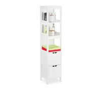 Estanteria baño estante vertical organizador de toallas 3 estantes fácil montaje