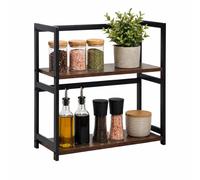 Estantería cocina para encimera, especias, soporte, almacenamiento, de pie