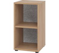 Estantería con pared posterior acústica H x A x P 748 x 400 x 400 mm, 1 balda