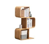 Estantería Curva Creativa, estantería esquinera de pie, Estante for Almacenamiento de Libros, Adecuada for Oficina, Sala de Estar y Dormitorio(56x23x99cm)