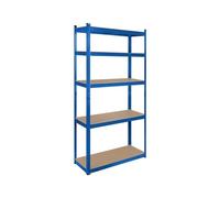 Estantería de Almacenamiento de Metal Rebelde 180 x 90 x 40 Azul RB-1251BL